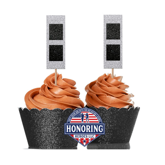 CW2 - Army Chief Warrant Officer 2 - Rank Cupcake Toppers