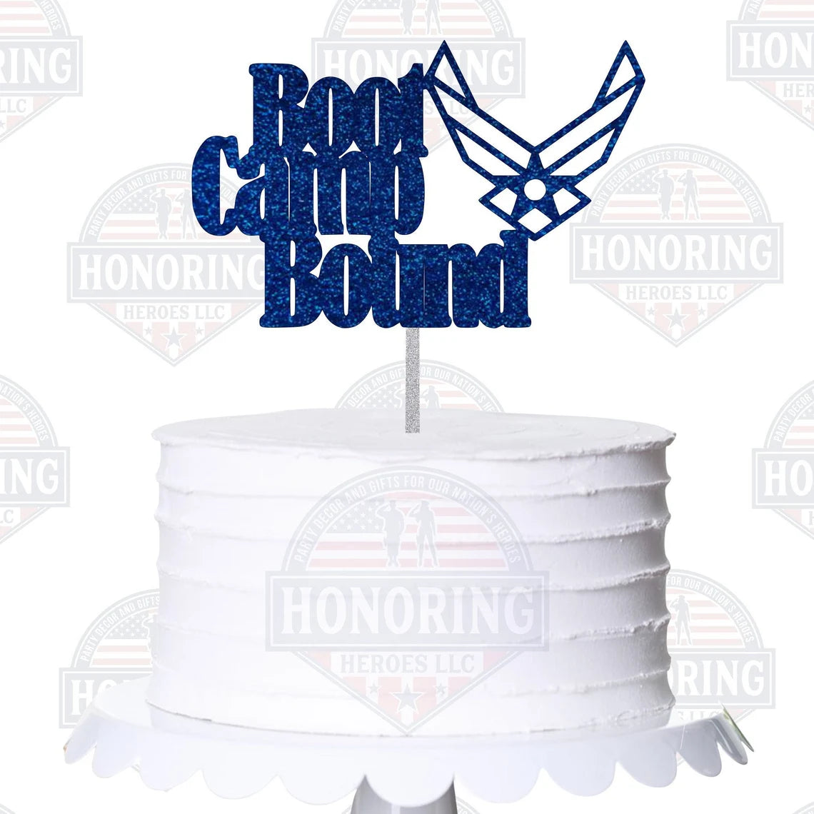 USAF Bootcamp Bound Cake Topper