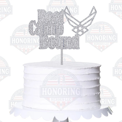 USAF Bootcamp Bound Cake Topper