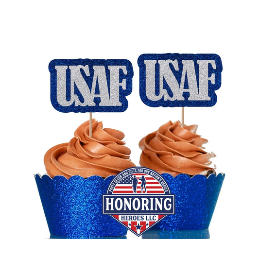 Air Force USAF Cupcake Topper