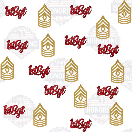 USMC Enlisted Rank Confetti | Marine Enlisted Rank Confetti | 1stSgt