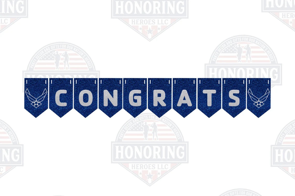 USAF Congrats Banner