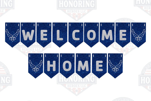 USAF Welcome Home Banner